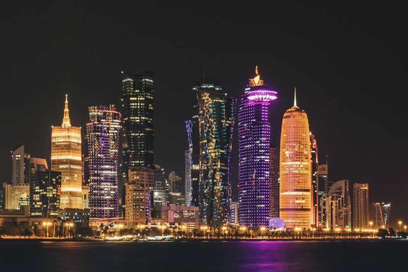 Doha bei Nacht_Copyright Qatar National Tourism Council