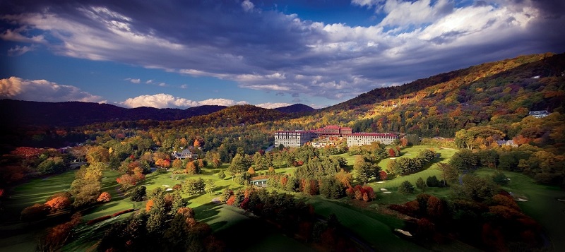 North Carolina Grove Park Inn Aerial © VisitNC.com