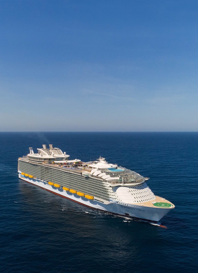Schiff der Superlative: Die Symphony of the Seas © Press Center Royal Caribbean International