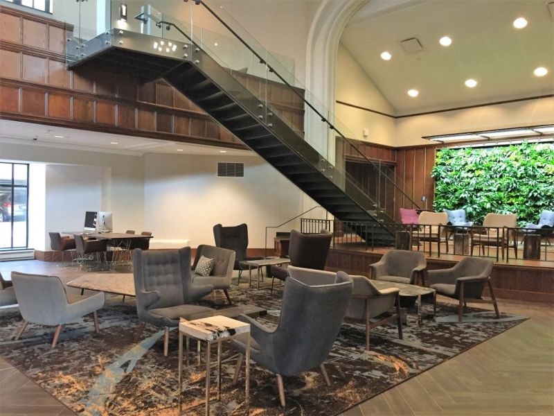 Distrikt Hotel lobby-credit The Distrikt Hotel Pittsburgh