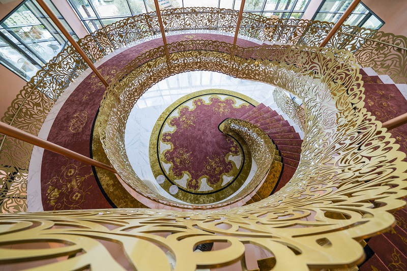 Hotel main staircases © Savoy Signature
