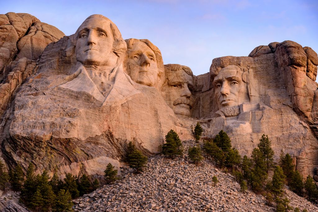 Mount Rushmore South Dakota ist ein National Memorial
